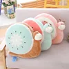 ultra soft stuffed fruit styles orange kiwi and watermelon snail plush toys for children gifts and presents