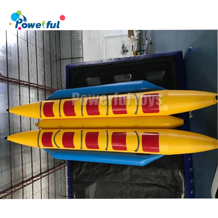 10 seats towable inflatable banana floating boat  for water sports