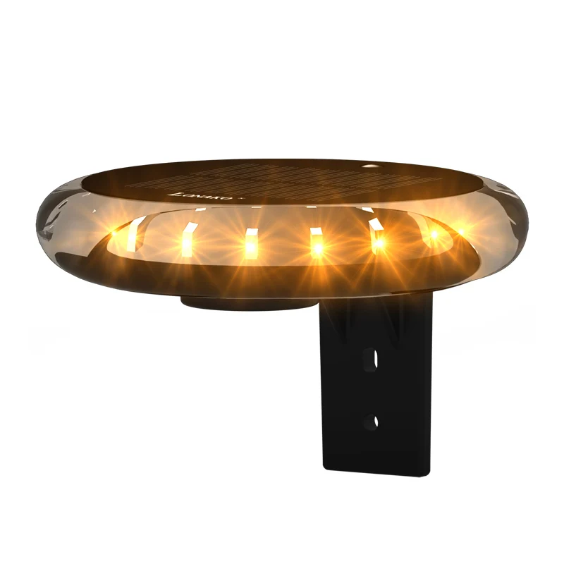 Boat Navigation Light,Solar Powered 6 Modes Portable Clamp On Led