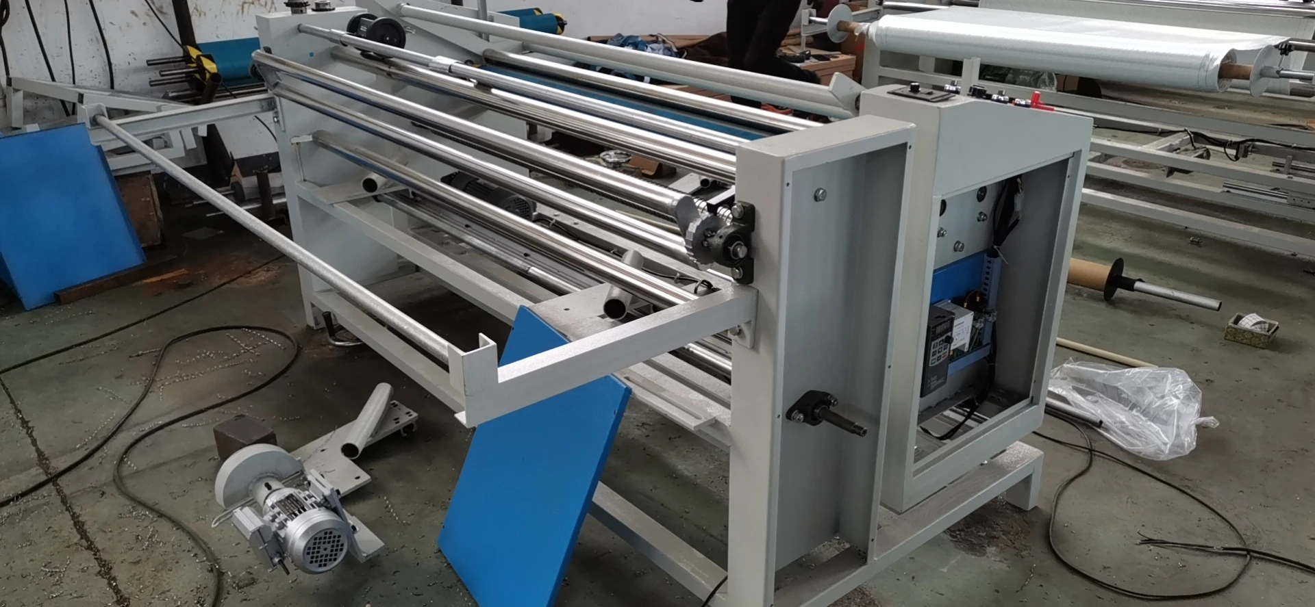 Round Knife Fabric Strip Cutting Machine Buy Fabric Strip Cutting