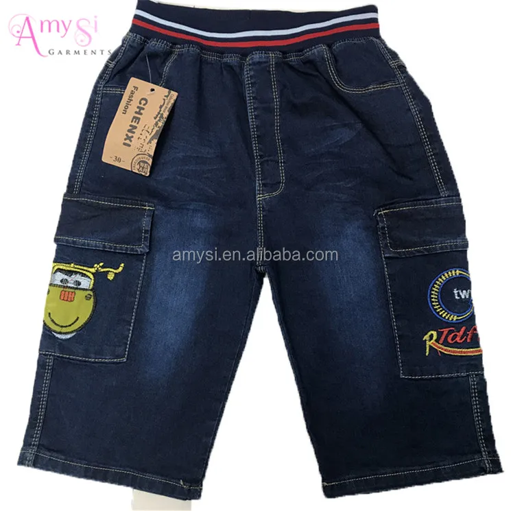 Short Jeans Trousers Boys Denim Shorts 