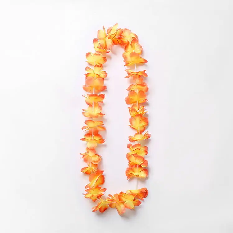 Party Decoration Hanging Leis 1m Long Artificial Silk Flower Wreath