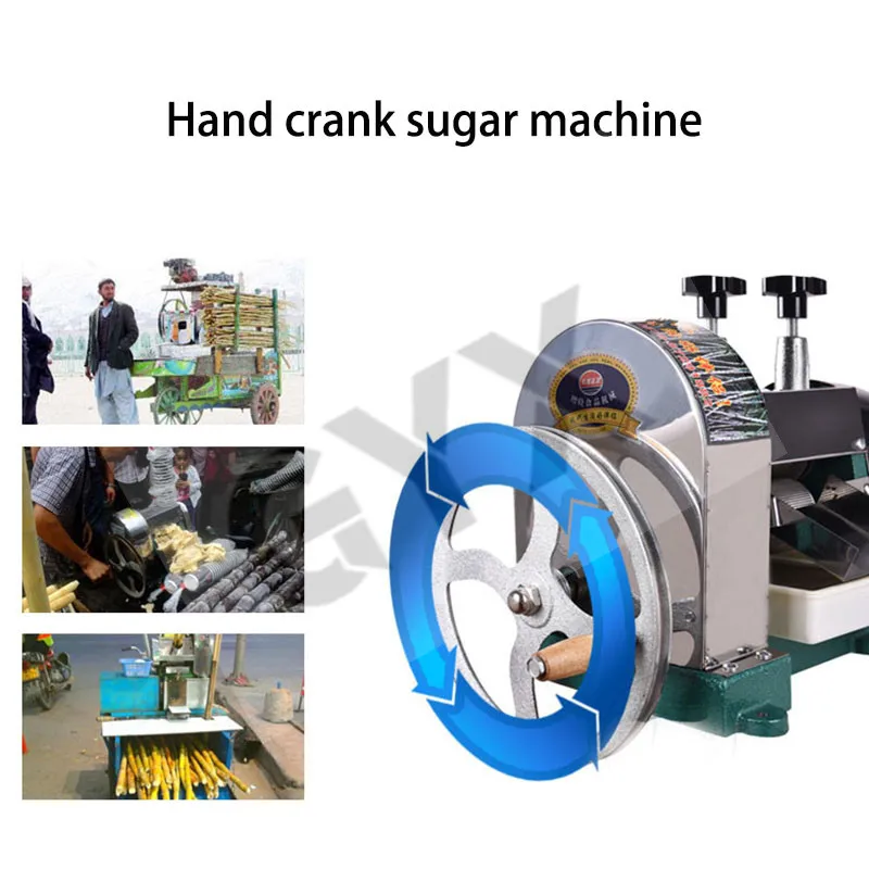 Handcranked Sugar Cane Machine Manual Juicer Desktop Commercial Juicer