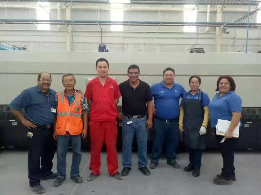 glass tempering plant layout