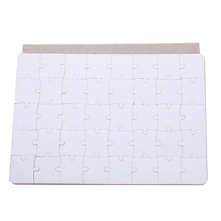 29*20cm A4 Size Rectangle Sublimation Blank Jigsaw Puzzle Blanks With ...