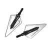 Factory Arrow Heads 2 Blades 100 Grains Archery Steel Broadheads for Sale