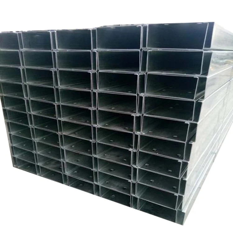 
Galvanized c type channel steel beams for building 