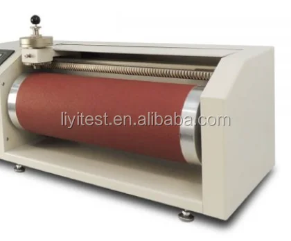 Precio material flexible del probador de la resistencia de abrasión del estruendo de abrasión de LIYI de la máquina de goma de la prueba