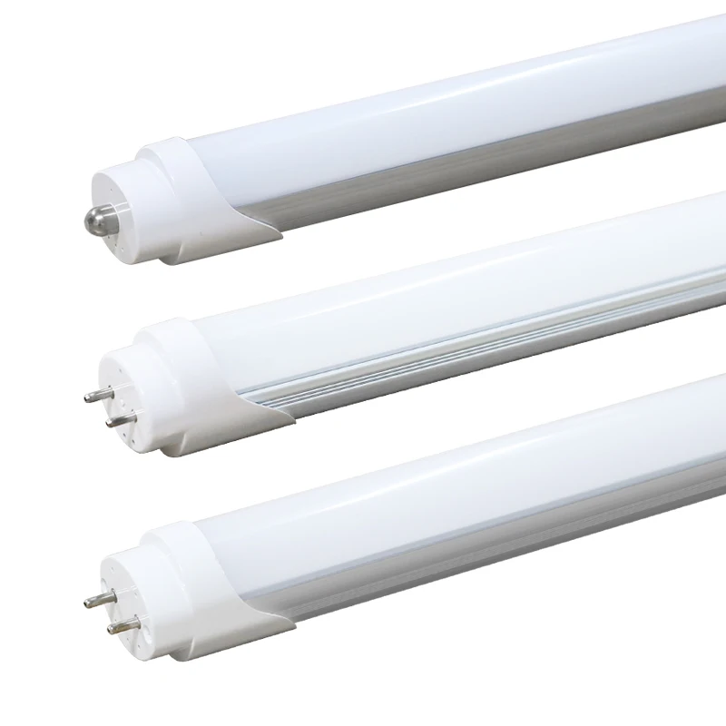 T8 led tube price 18w 20w 28w 2ft 4ft/1200cm 6500k g13 220V motion sensor plastic housing fixture dlc skd t8 led tube light