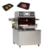 vacuum lobster skin packer machine/sausage meat salmon skin wrapper/food skin film packing machine according to product shape