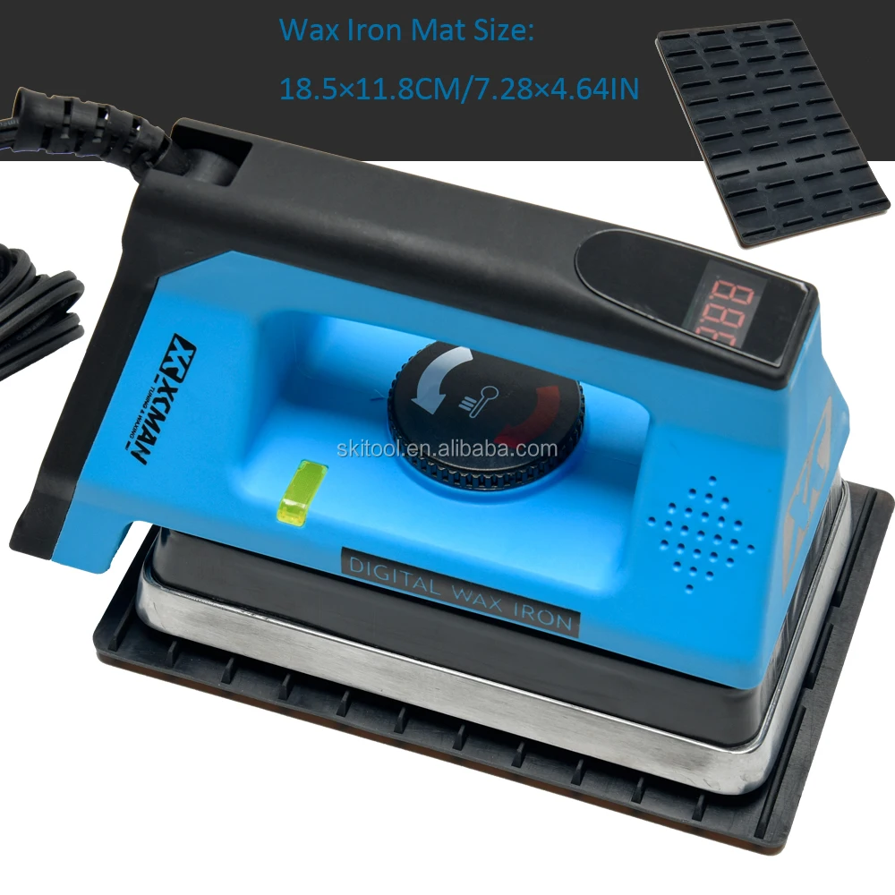 Ski Snowboard Digital Waxing Iron Precise Controlling Temperature With