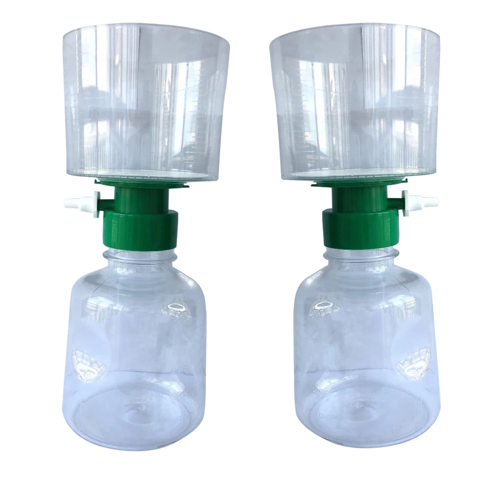 500ml Pes Mce Pvdf Nylon Laboratory Bottle Top Filter Assembly