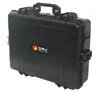 Power supply rugged IP67 equipment case with customized foam for precise devices