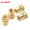 Embedded nut, environmentally friendly brass insert, environmentally friendly copper nut processing