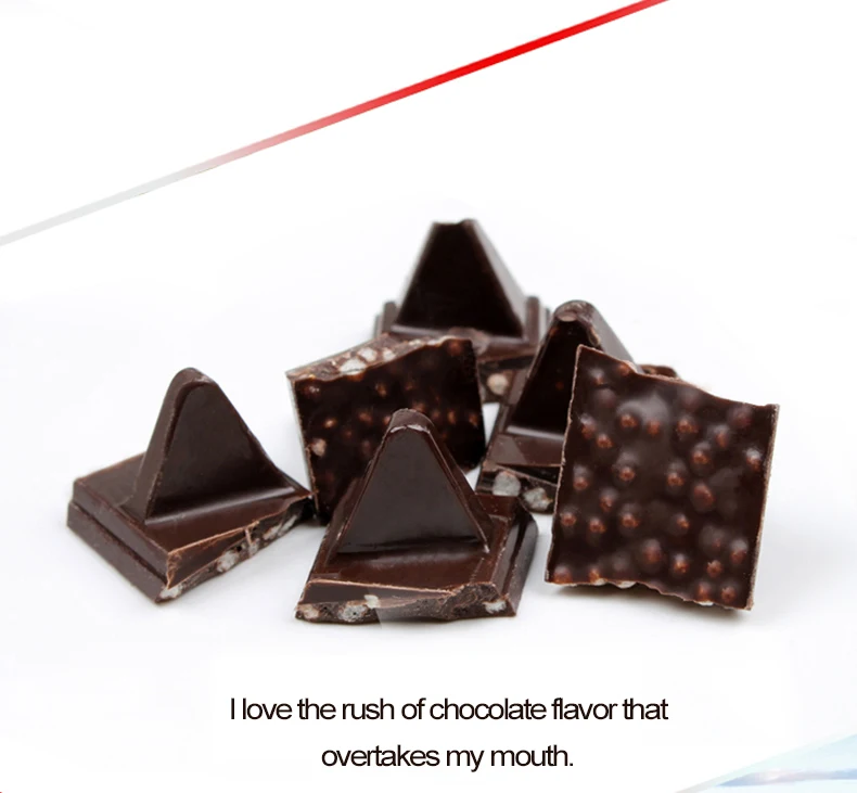 400g Hot Selling Milk/Nuts Black Chocolate with Nuts