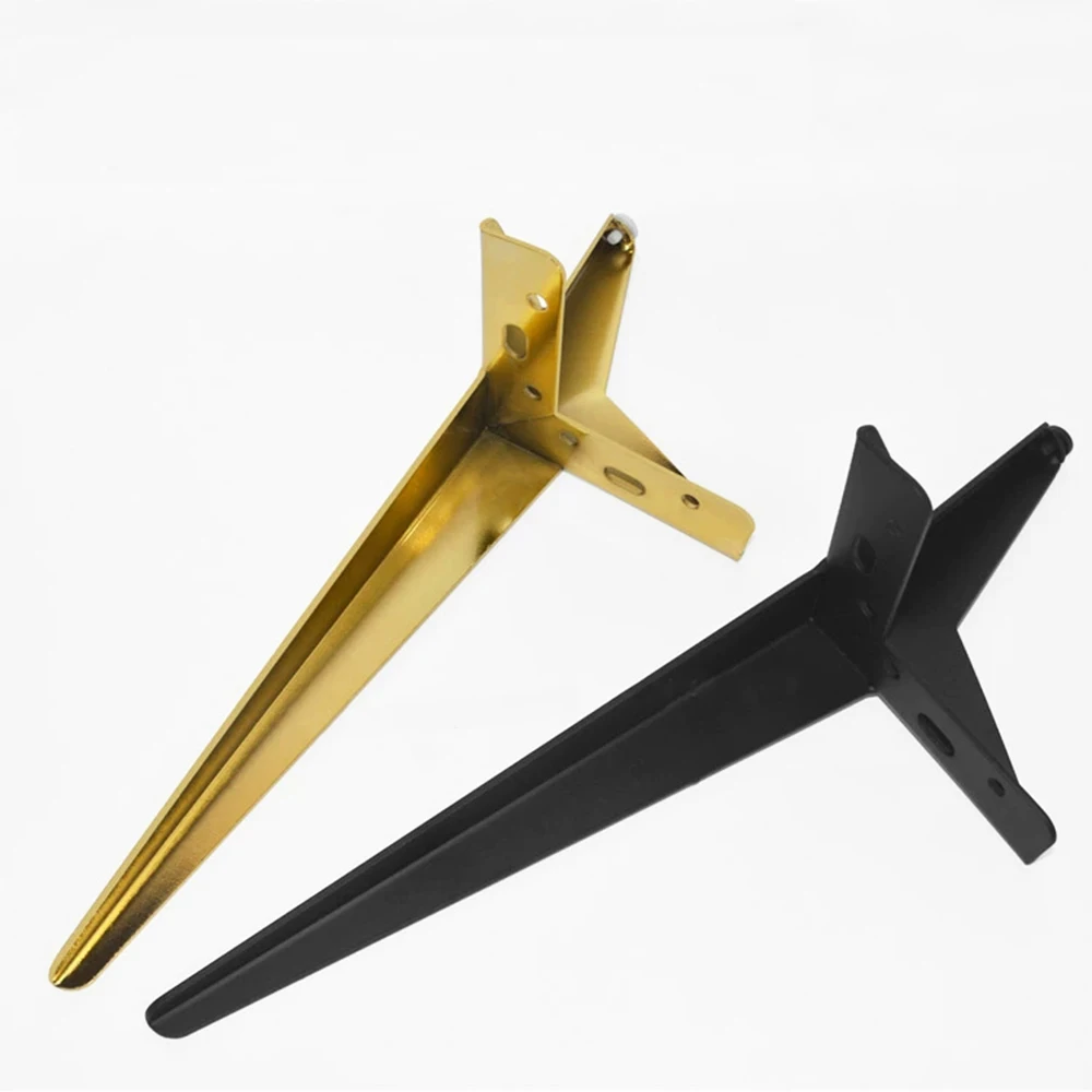 Black Golden Sofa Furniture Legs European Light Luxury Style Sofa Legs