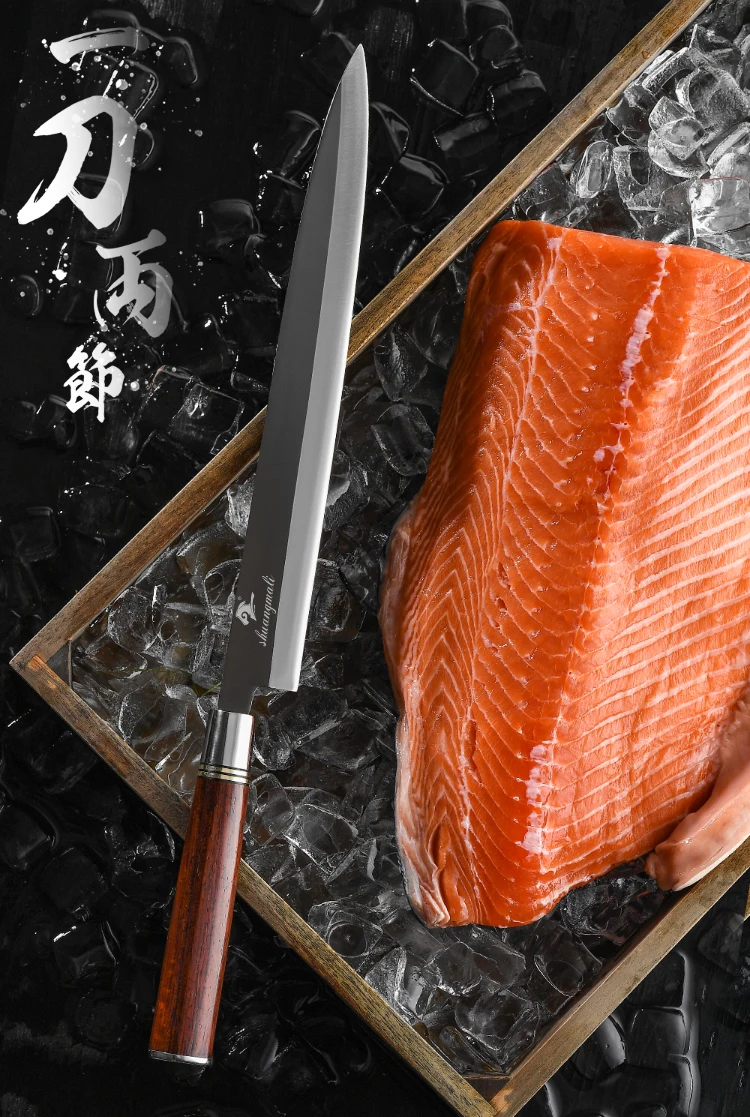 12英寸日本风格生鱼片菜刀