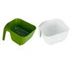 Plastic square sink colander