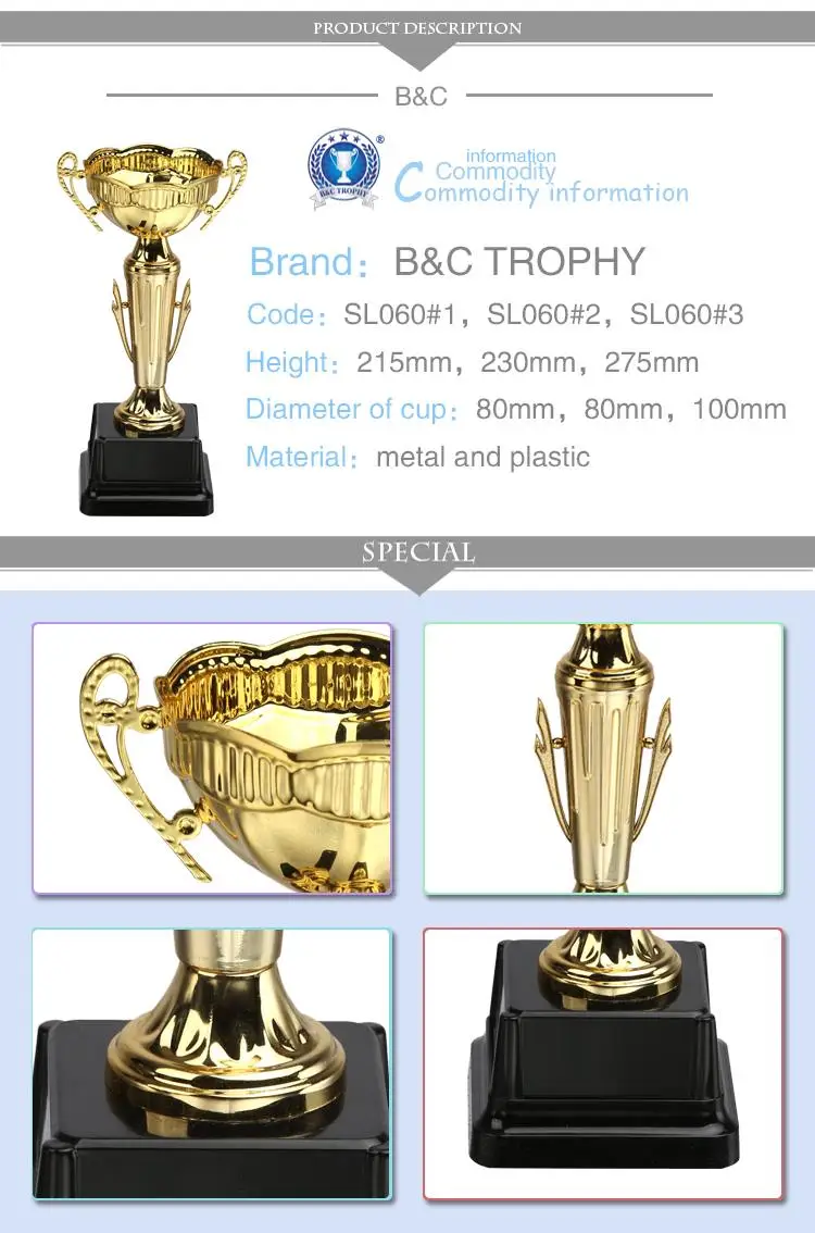 2023 Sl Series Goddess Trophy Metal Assembled Sports Trophy Buy
