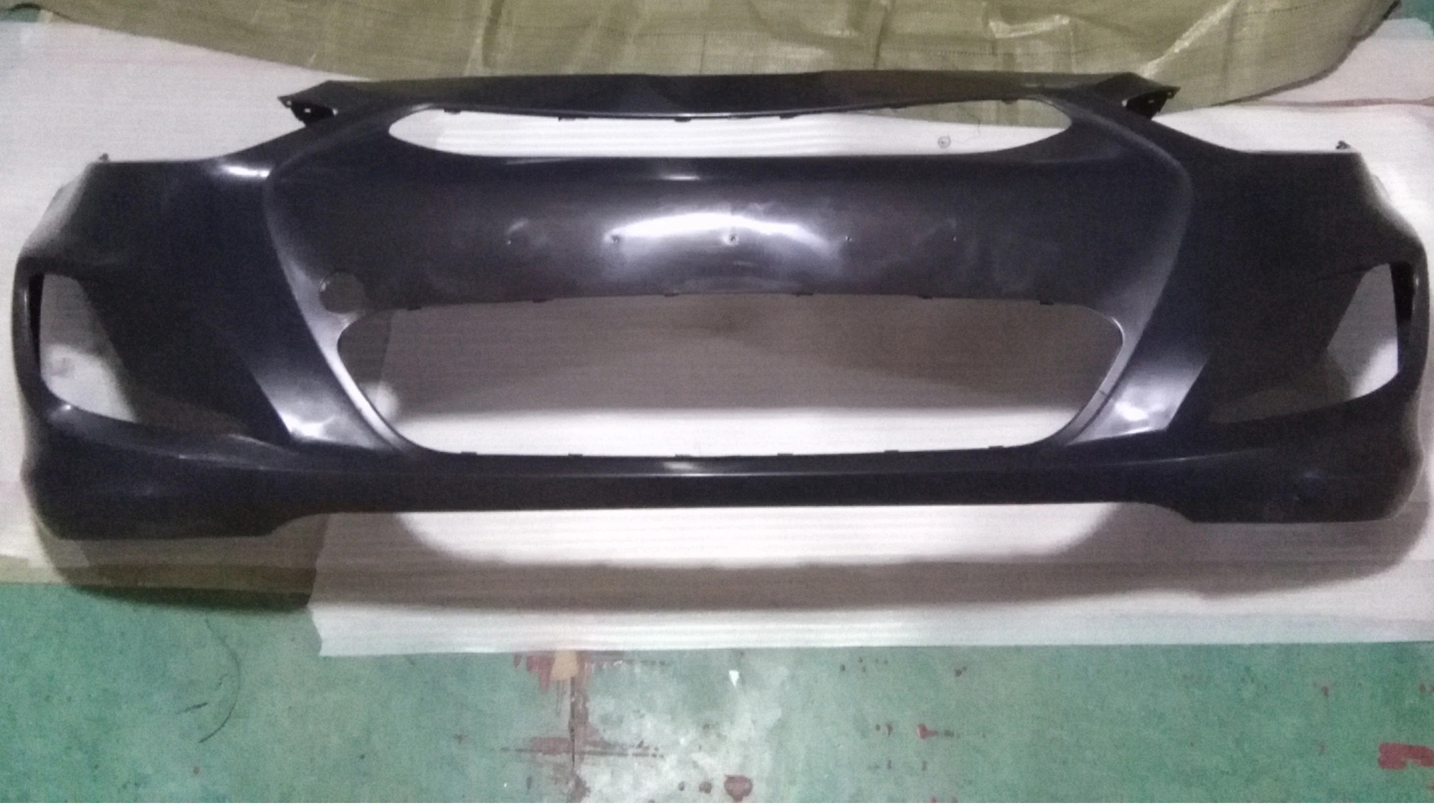 Car Body Parts Car Bull Bar Front Bumper For Hyundai Accent 2011 2012 ...