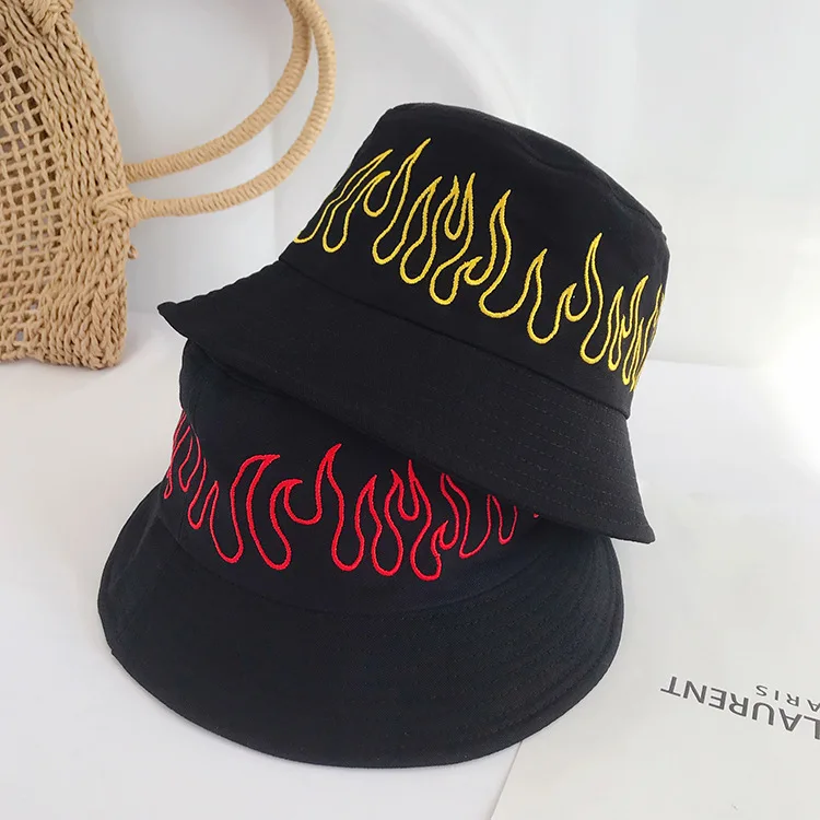 

Fashion fire bucket Hat,3 Pieces, As pics