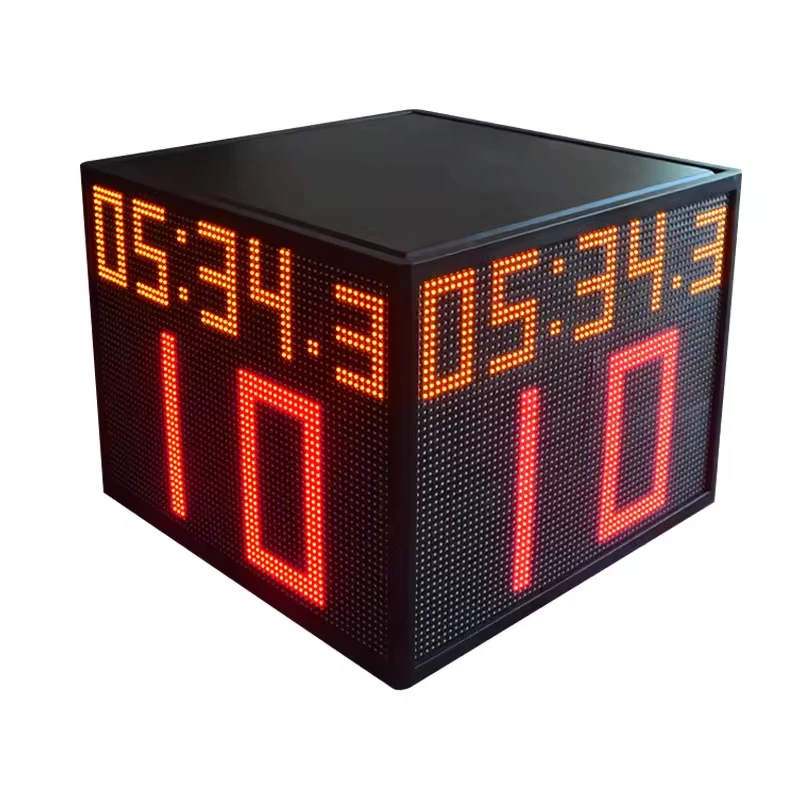 Portable Four-Sided 24 Second Shot Clock for Basketball and All Sports ...