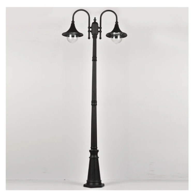 Factory Price Europe vintage garden lights post top light