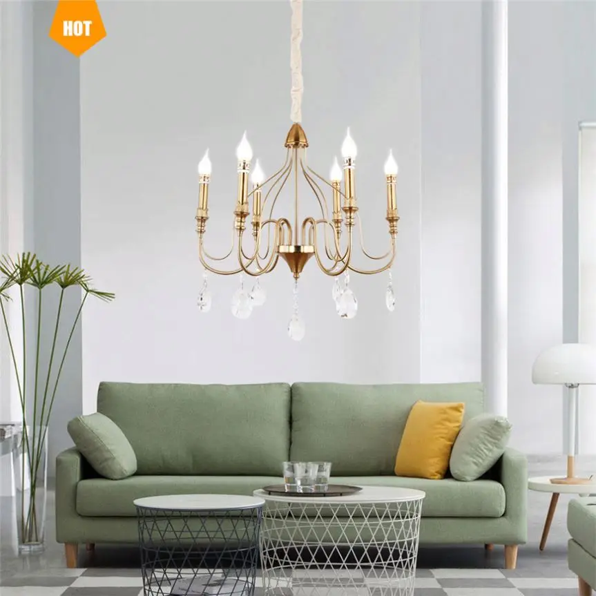 Lighting Interior Decoration Crystal To Hall 12 Head House Light Cristal Chandelier Modern Exotic Chandeliers