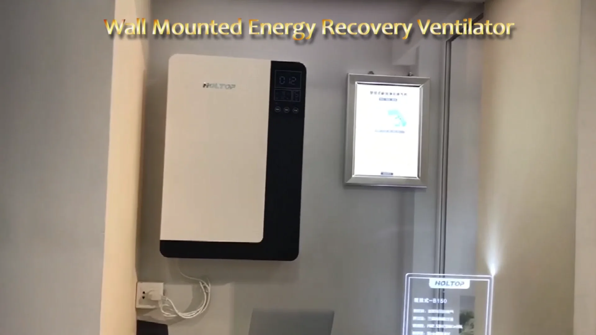 Clean Fresh Air Activated Carbon Filter H13 Filter Ventilation System