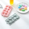8 cavity 4 group of different shapes insect silicone chocolate mold