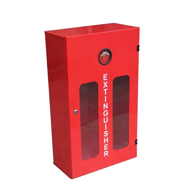 Metal Fire Extinguisher Cabinet With Break Glass Key Buy Fire