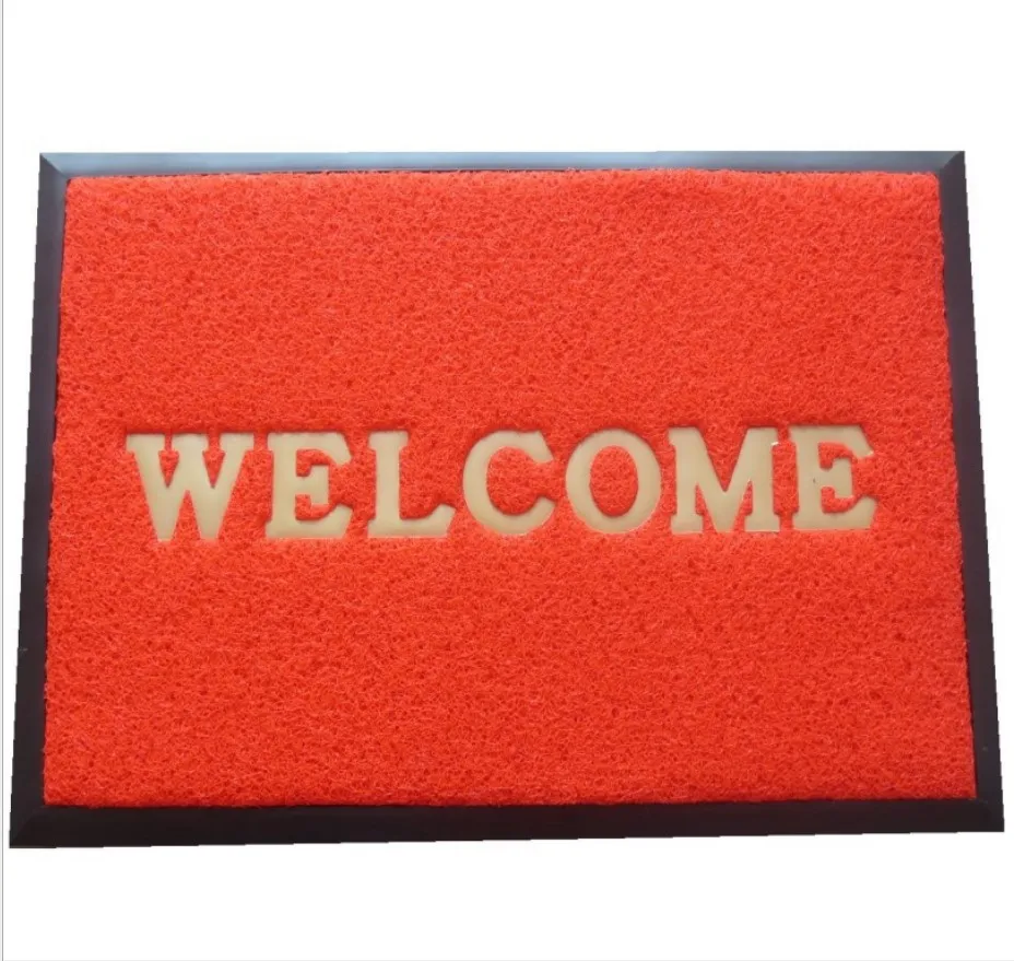 Custom Pvc Rubber Disinfection Sanitized Door Mat Pvc Clean Floor Mat