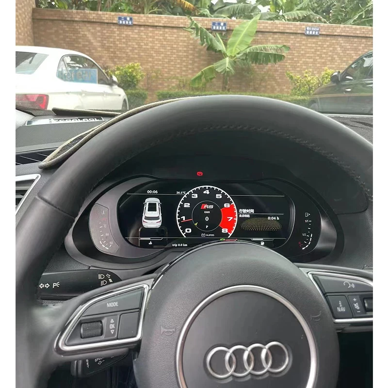 Car Digital Dashboard Panel Virtual Instrument Cluster Cockpit For Audi