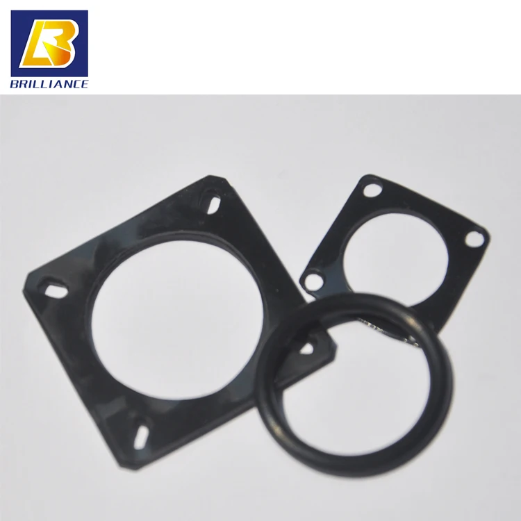 Black Flat Rubber Gasket For Metal Filled Sealing,High Quality Flexible