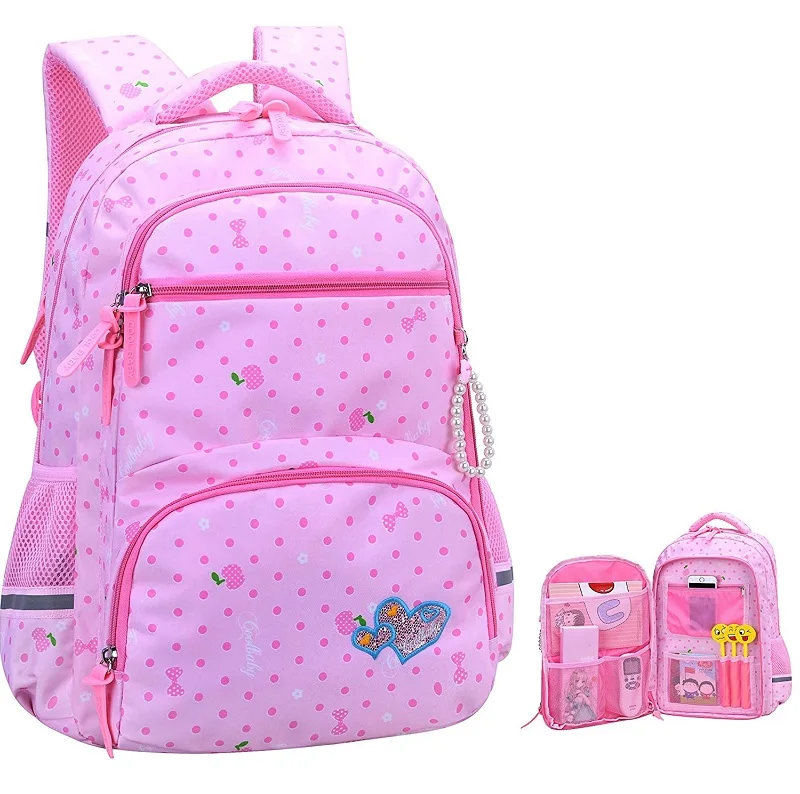 Primary Bookbags School Bag For Kids Daypack Girls Backpacks For ...