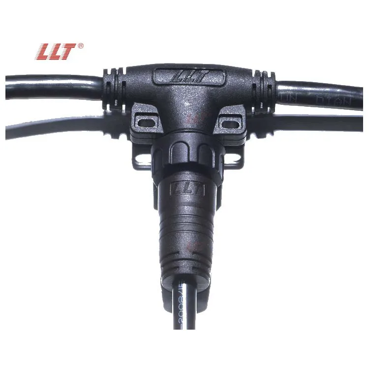 Llt M19 Ip65 Ip66 Ip67 Ip68 Waterproof Electrical T Type Connector