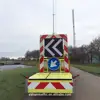 Customized VMS trailer solar panel Variable message traffic sign for traffic message warning