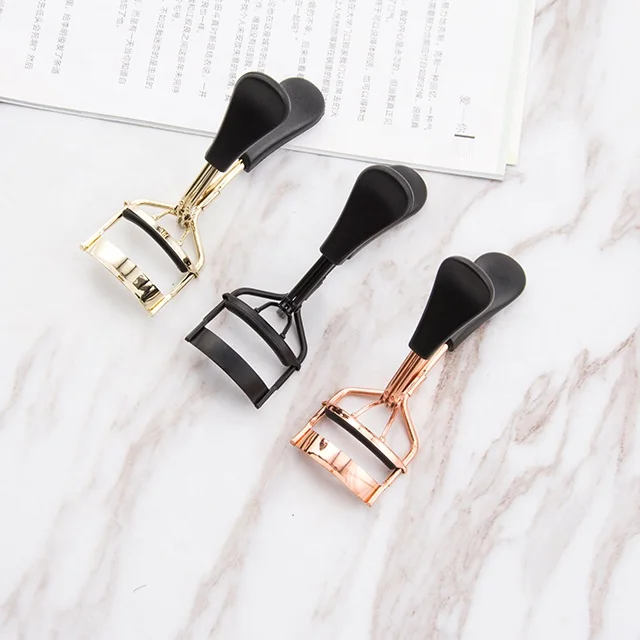 

Private Label Mini Black Rose Gold Eyelash Curler Wholesale, Gold/rose gold