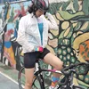 Super Light Soft Windproof Cycling Jacket Bike Clothing Sports Wind Coat UV Running Outwear with reflective for safe cycle