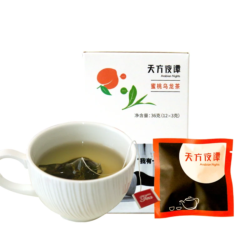 China Best Standard Peach Oolong Tea Slimming Detox tea Flat Tummy Beauty and Slim Tea Customize Logo Service - 4uTea | 4uTea.com