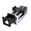 Mechanical Parts Customized 100mm Travel Length Aluminium Linear Stage 90G for CNC