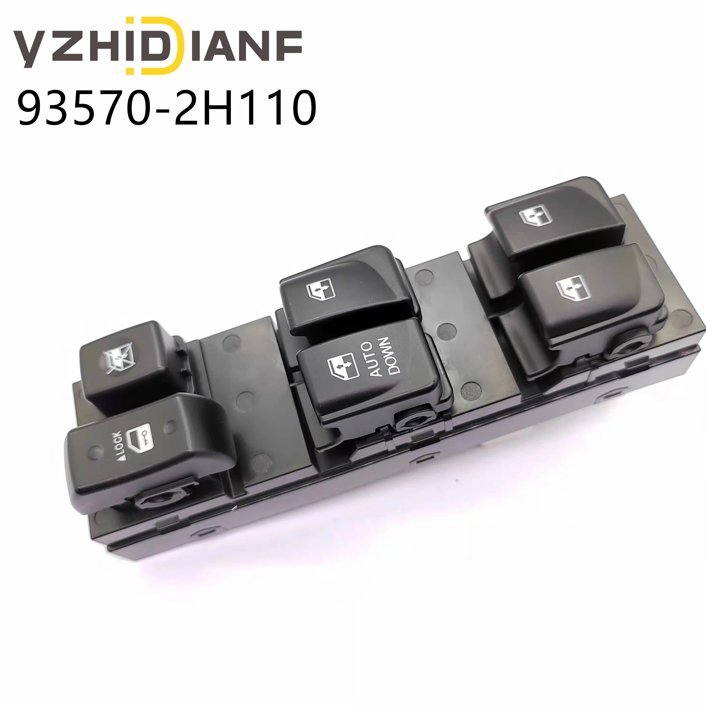 Power Window Switch Assembly Front 935702h110 935702h110 For Hyundai Elantra 2.0l 20072010
