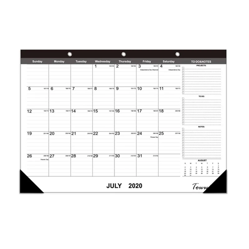 Cheap Custom Screw Binding Sewn Binding Binder Wall Calendar Desk ...