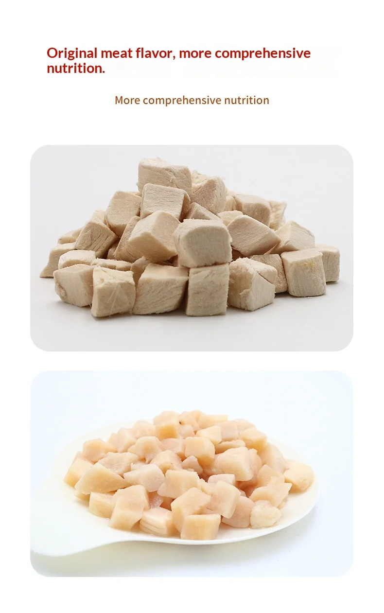 Pet Freeze-Dried Chicken Breast Cat Snacks Weifang Origin Staple Food manufacture