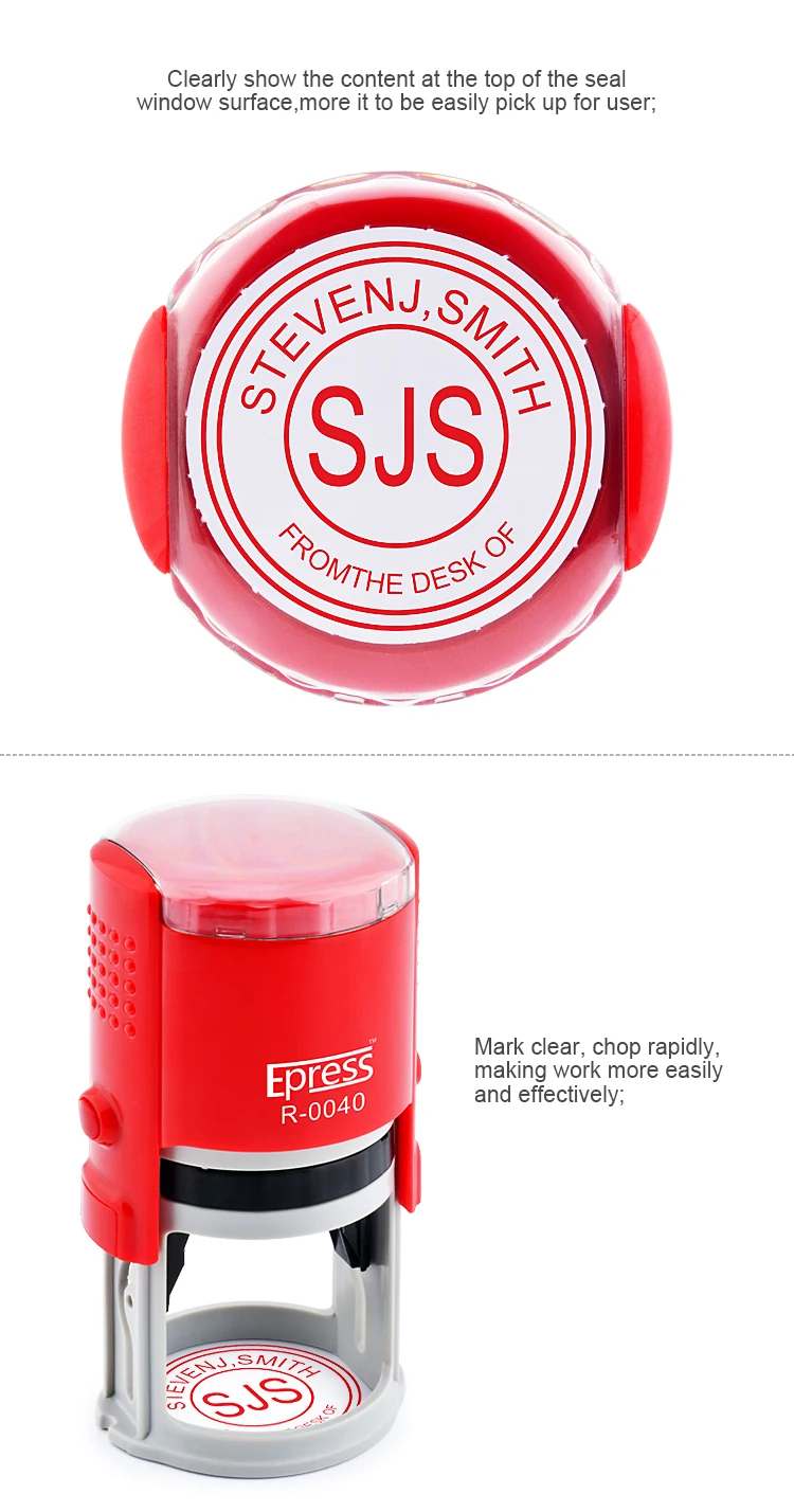 Factory Blank Large Return Address Date Custom Plastic Rubber Self Inking Stamp Buy Self