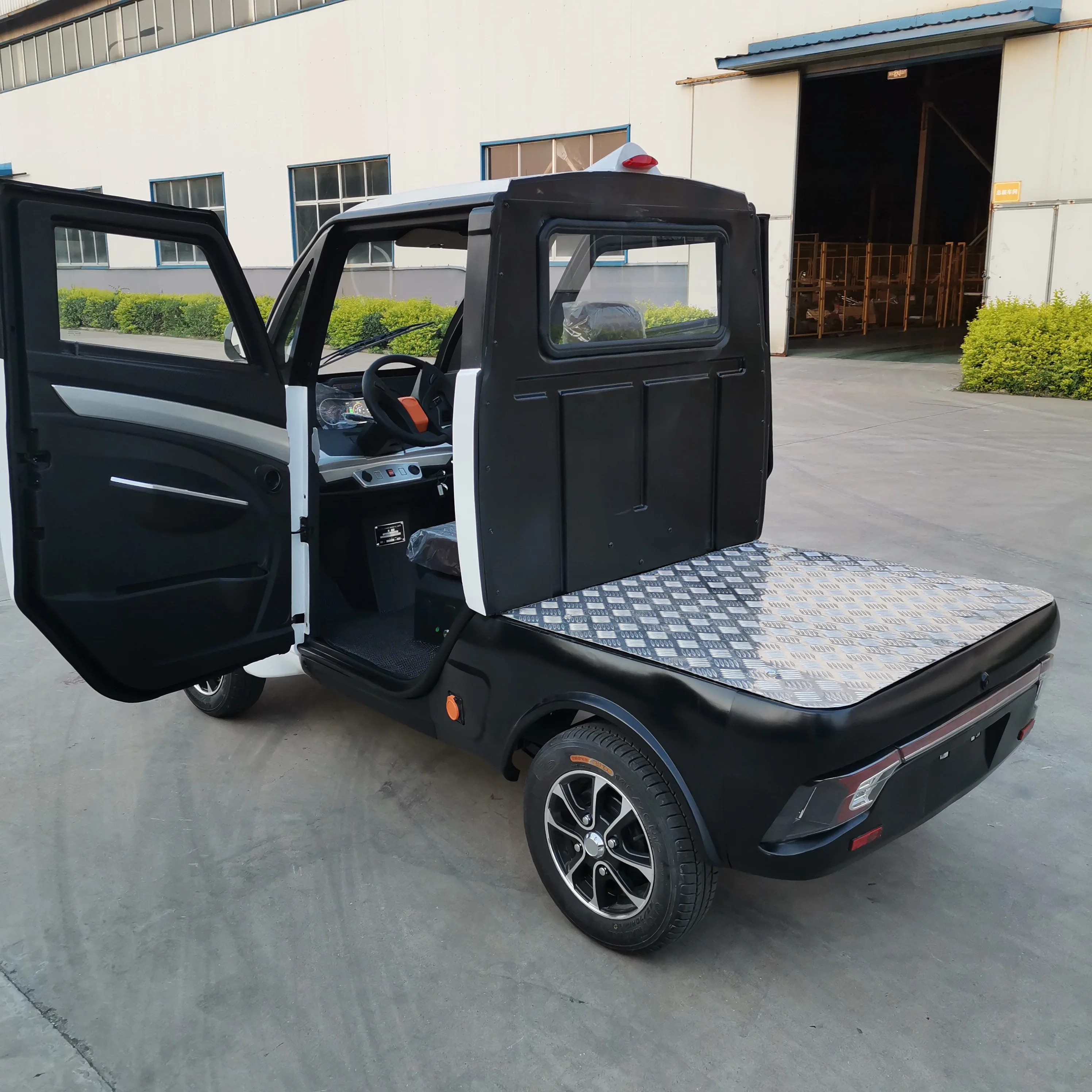 Cheap Four Wheel Eec Mini Passenger Electric Cargo Van Car For Sale