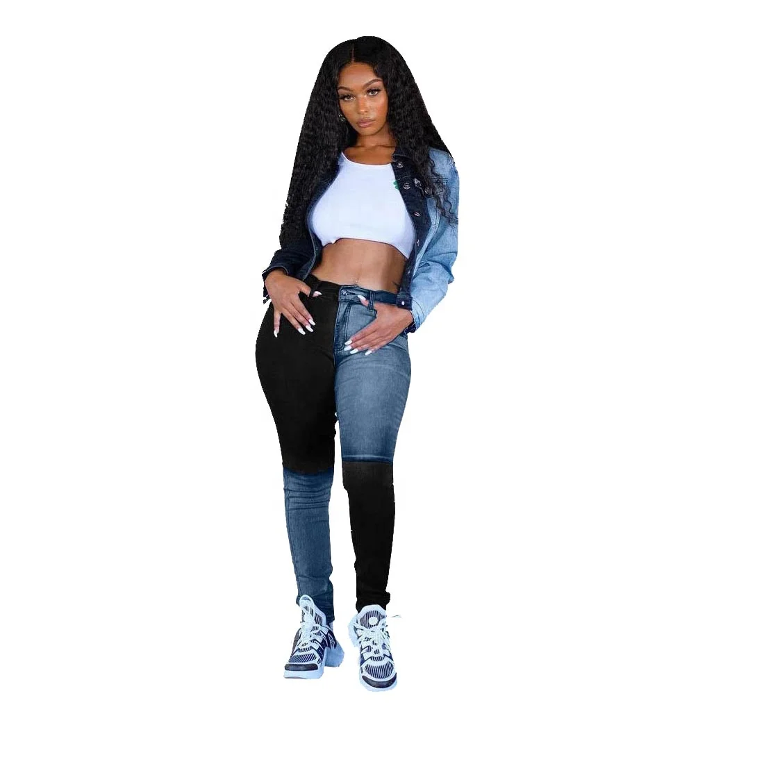 

hot bottom jeans,2 Pieces, As picture shows