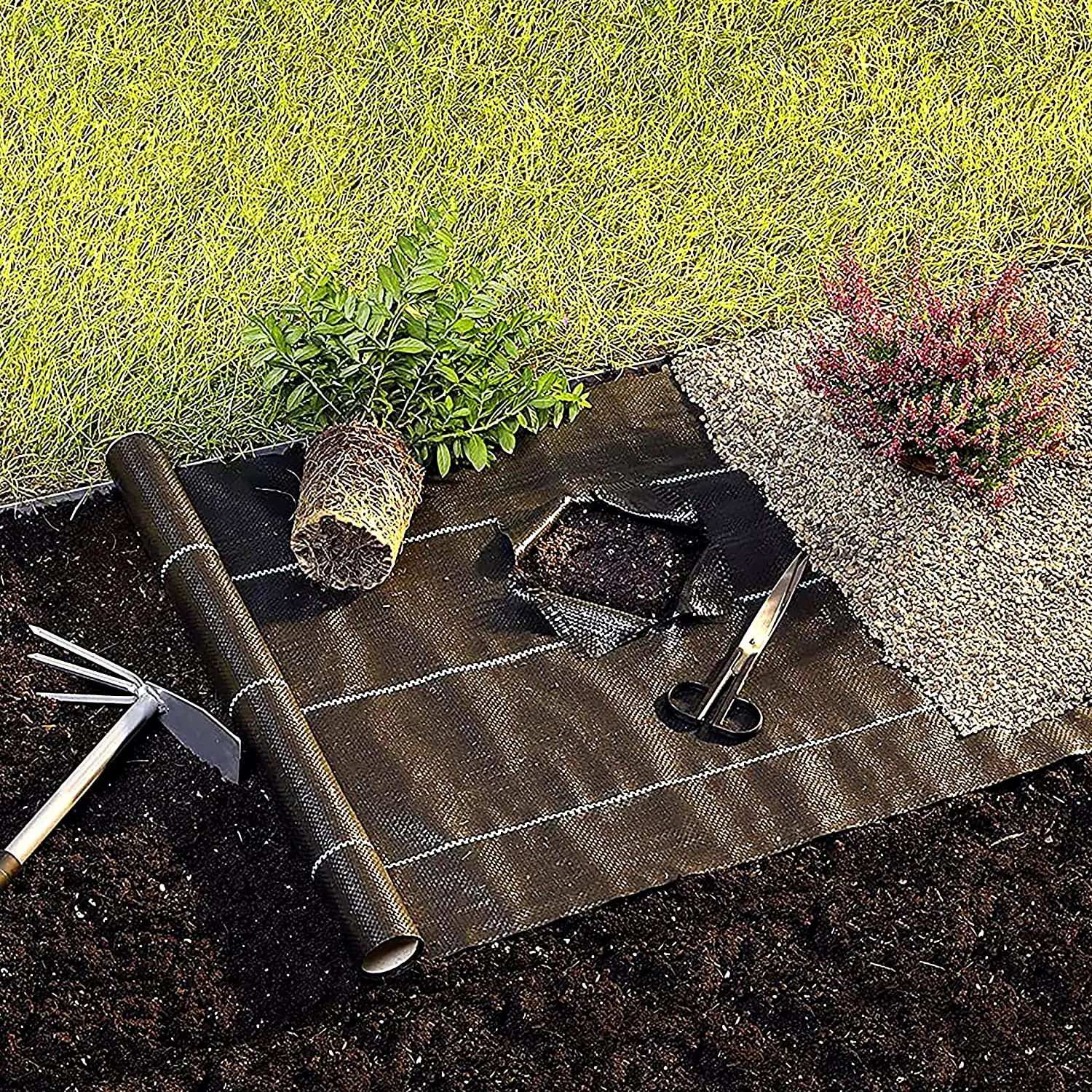 Polypropylene Pp Weeding Cloth Weed Control Mat Barrier Fabric Ground