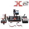 9 In 1 Combo Sublimation Machine Custom T shirt Heat Transfer Printer Heat Press Machine For Mug/Cap/T shirt/bottle/shoes