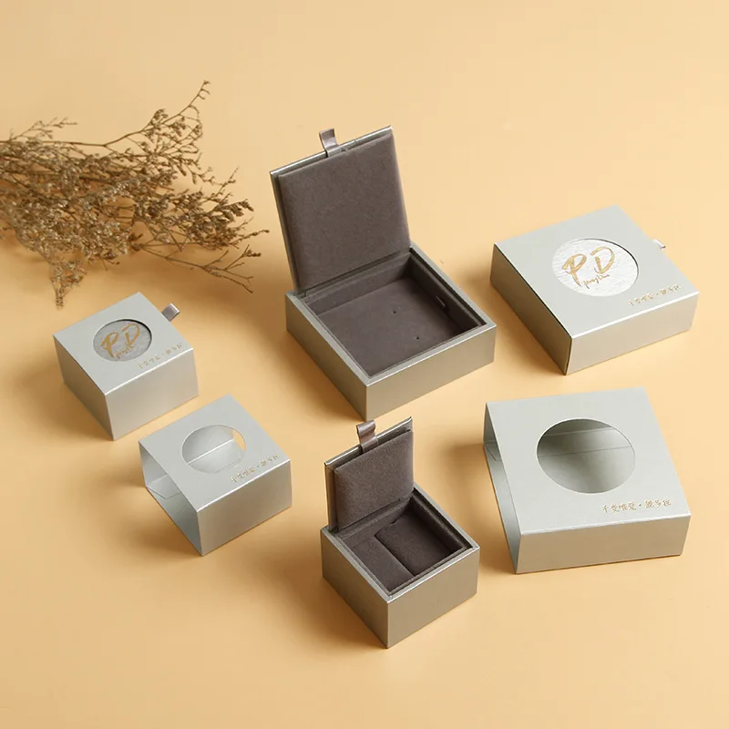 Customized Paper Cardboard Jewelry Packaging Box Gift Boxes Necklace
